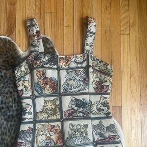 Tapestry Cat Dress